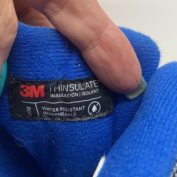 MSG Kids Blue Black Gray Winter Waterproof Menace Size 6 WB4540H - Picture 7 of 11